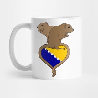 Gerbil Bosnia and Herzegovina (light) Mug